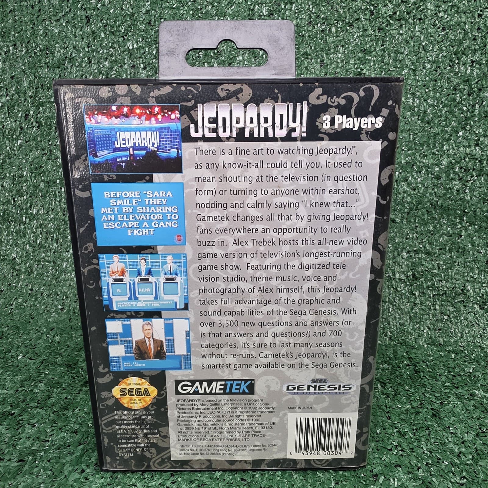 Jeopardy (1992) for the Sega Genesis - CIB - Thumbnail 5