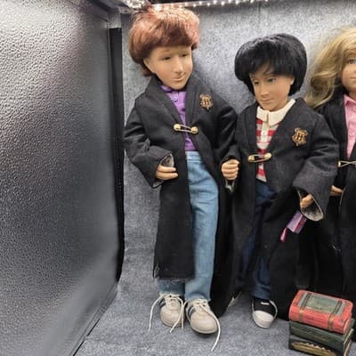 VTG Gotz Ron Harry & Hermione Doll Limited Edition Harry Potter 19” Handcrafted - Thumbnail 4