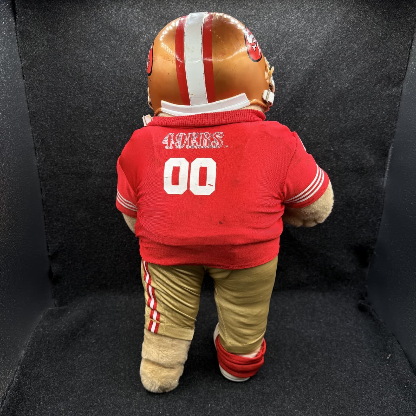 Vintage San Francisco 49ers Pro Bear Fully Suited with Shoulder Pads 17" - Thumbnail 8
