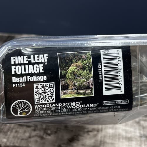 NEW WOODLAND SCENICS F1134 FINE LEAF FOLIAGE DEAD FOLIAGE - Thumbnail 5