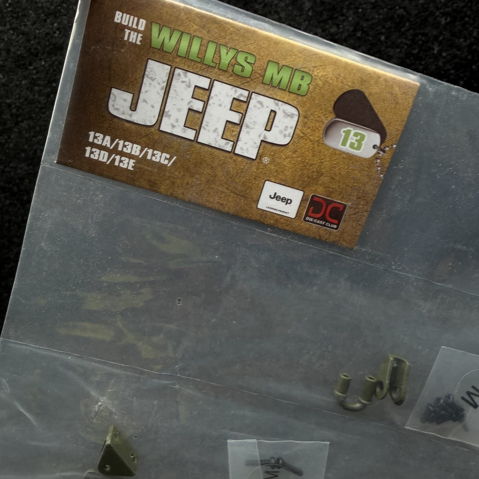 Eaglemoss BUILD THE WILLYS MB JEEP Part Bag #13 - New Sealed - Jeep Licensed - Thumbnail 5
