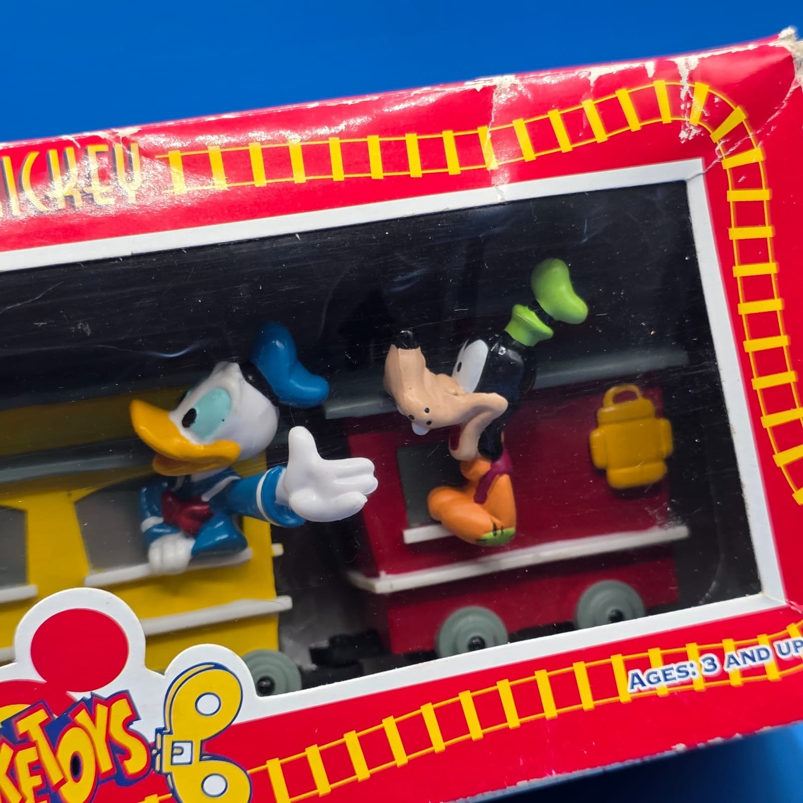 Vintage Disney Mouseketoys Engineer Mickey 9" Train Decor Figurine Statue - Thumbnail 10