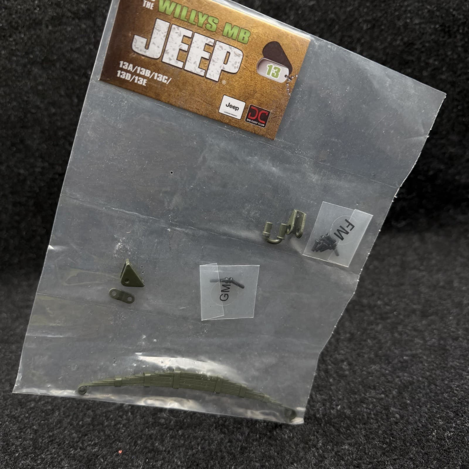 Eaglemoss BUILD THE WILLYS MB JEEP Part Bag #13 - New Sealed - Jeep Licensed - Thumbnail 7