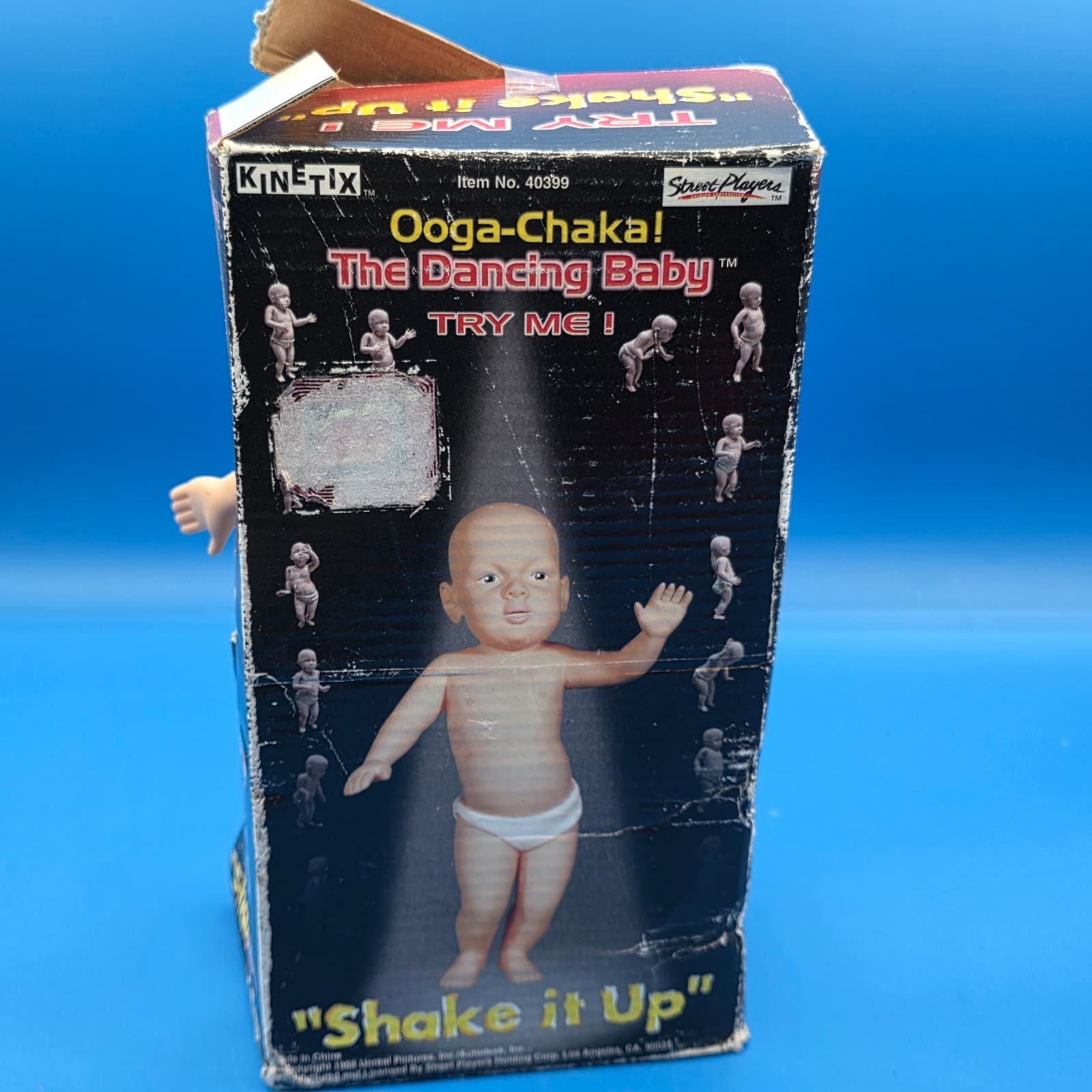 Ooga Chaka! The Dancing Baby KINETIX Street Players Action Figure 1998 - Thumbnail 10