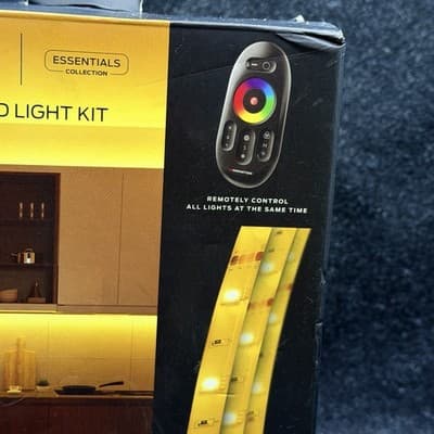 Monster Illuminessence 3 Led Strip Mood Light Kit With Remote NEW OPEN BOX - Thumbnail 3