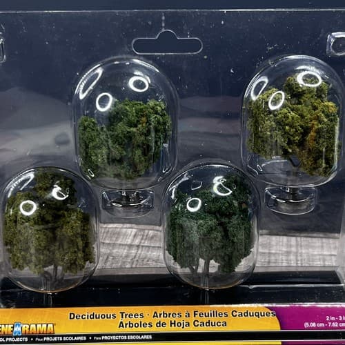 Woodland Scenics SP4150 Scene-A-Rama Deciduous Trees (4) pcs - Thumbnail 4