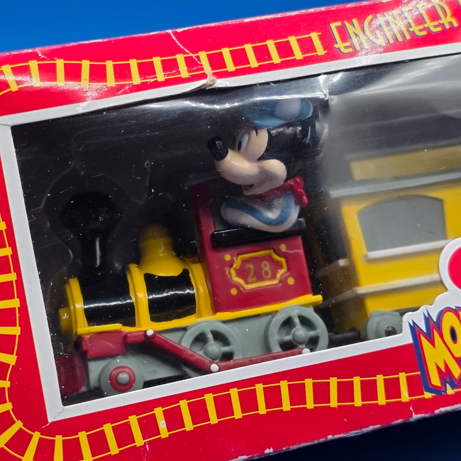 Vintage Disney Mouseketoys Engineer Mickey 9" Train Decor Figurine Statue - Thumbnail 11