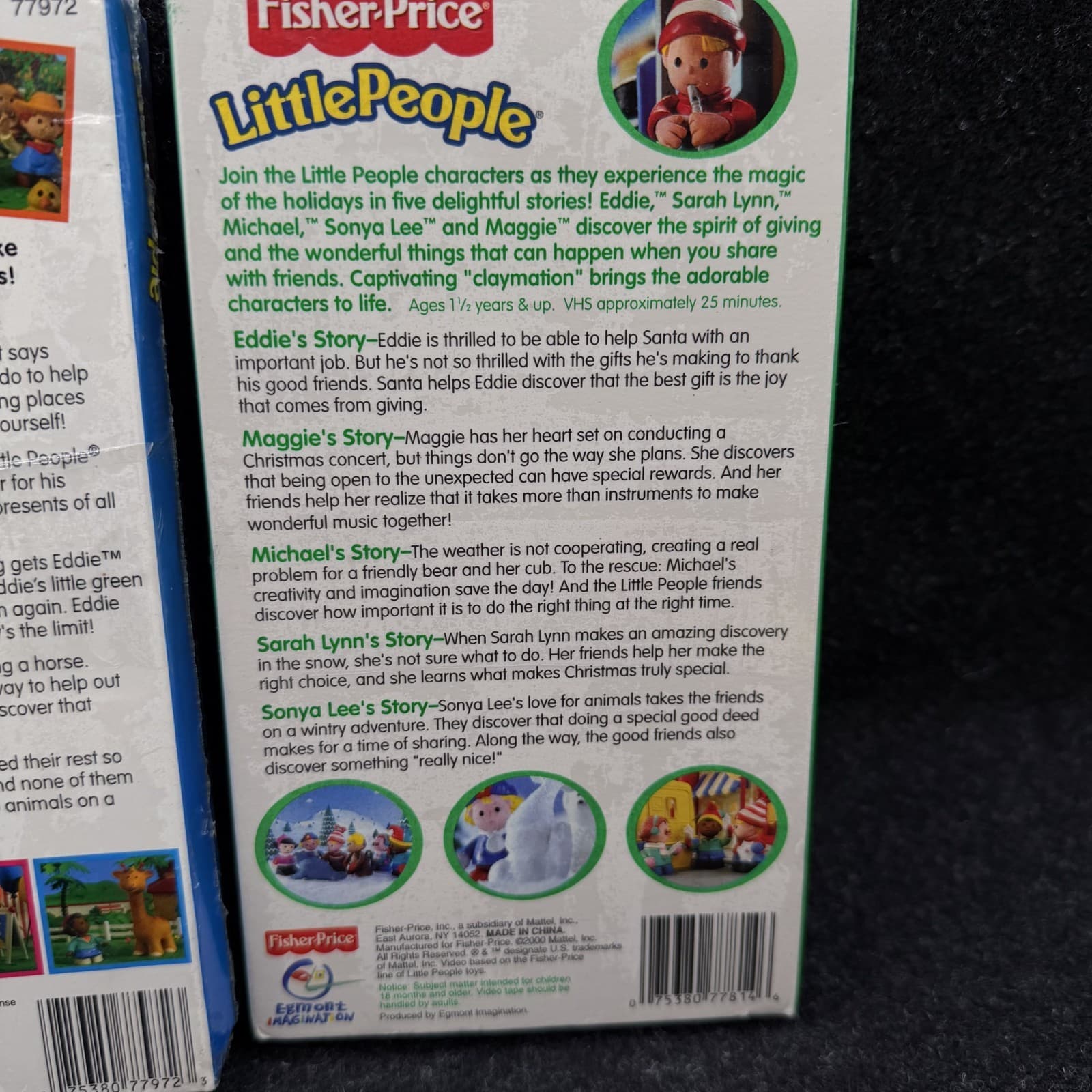 Fisher Price Little People VHS [Lot of 2] Egmont Imagination - Brand New/Sealed - Thumbnail 3