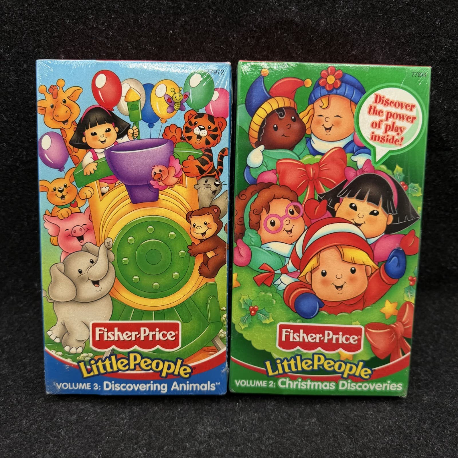 Fisher Price Little People VHS [Lot of 2] Egmont Imagination - Brand New/Sealed