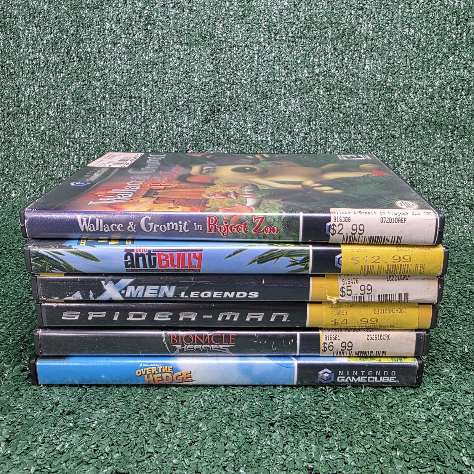 Lot of 6 Gamecube Games Empty Case Only Spiderman Xmen Bionicle Ant Bully - Thumbnail 5