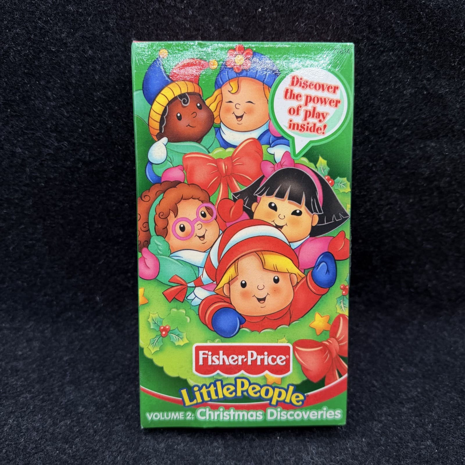 Fisher Price Little People Volume 2 - Christmas Discoveries (VHS, 2000)