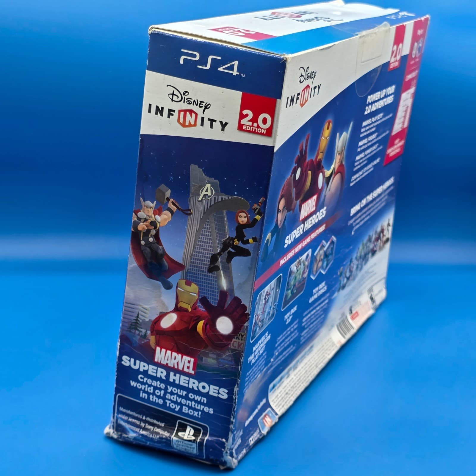 SEALED! Disney Infinity Marvel Super Heroes 2.0 Edition Starter Pack (PS4) New - Thumbnail 4
