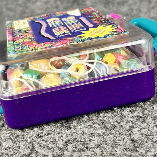 Vintage 1998 Silvercorn Sparkle Bead Case Jewelry #2439 New In The Case - Thumbnail 5