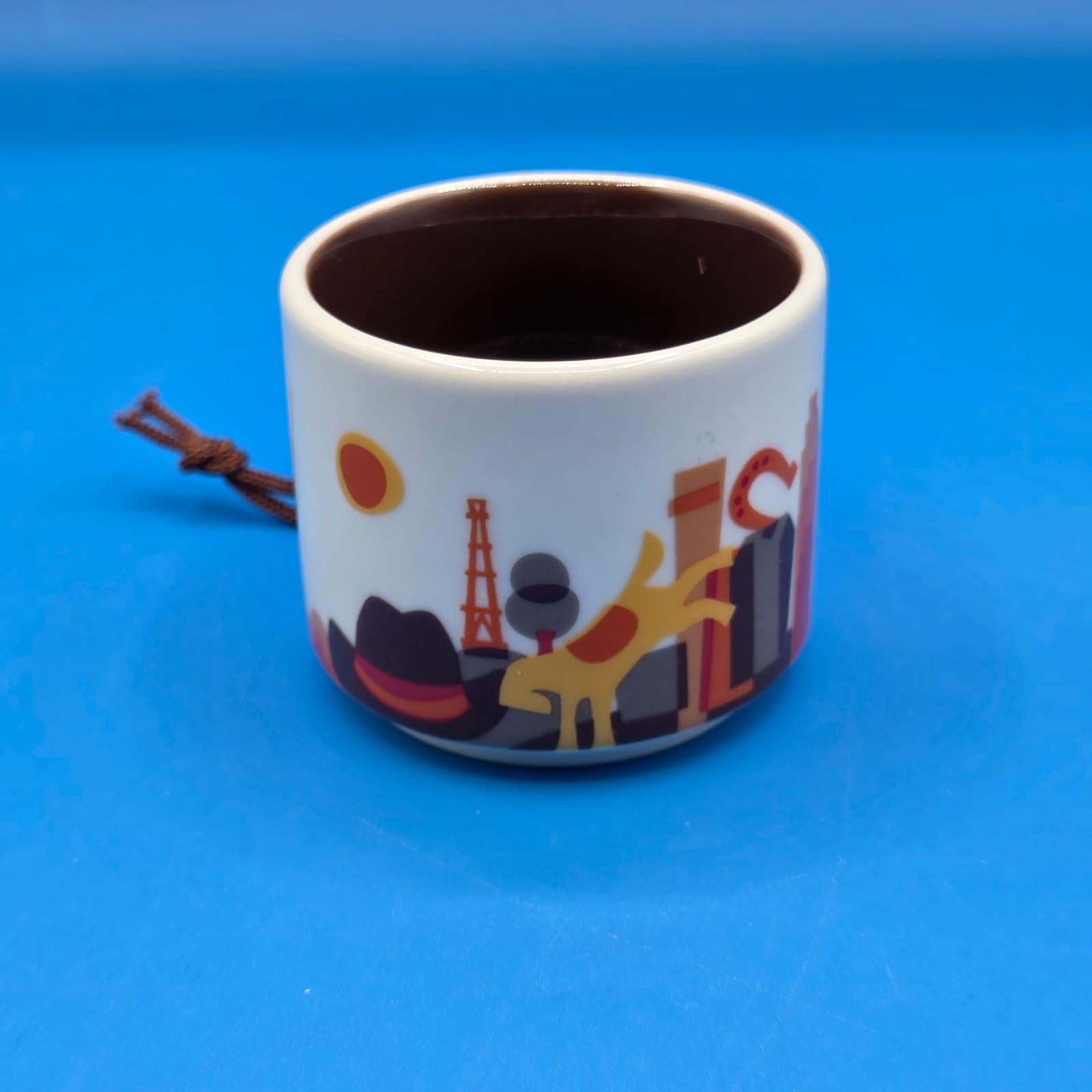 Starbucks Been There Series - HOUSTON 2oz Espresso Demitasse Ornament Mug - Thumbnail 5