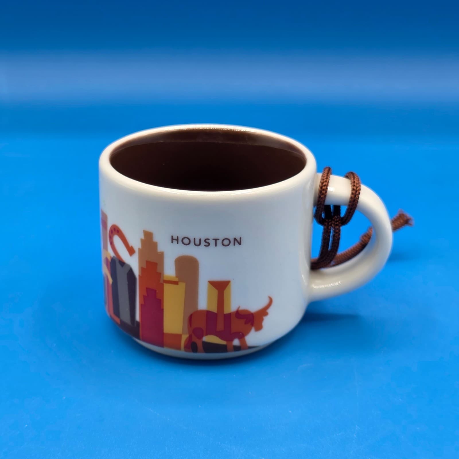 Starbucks Been There Series - HOUSTON 2oz Espresso Demitasse Ornament Mug - Thumbnail 2