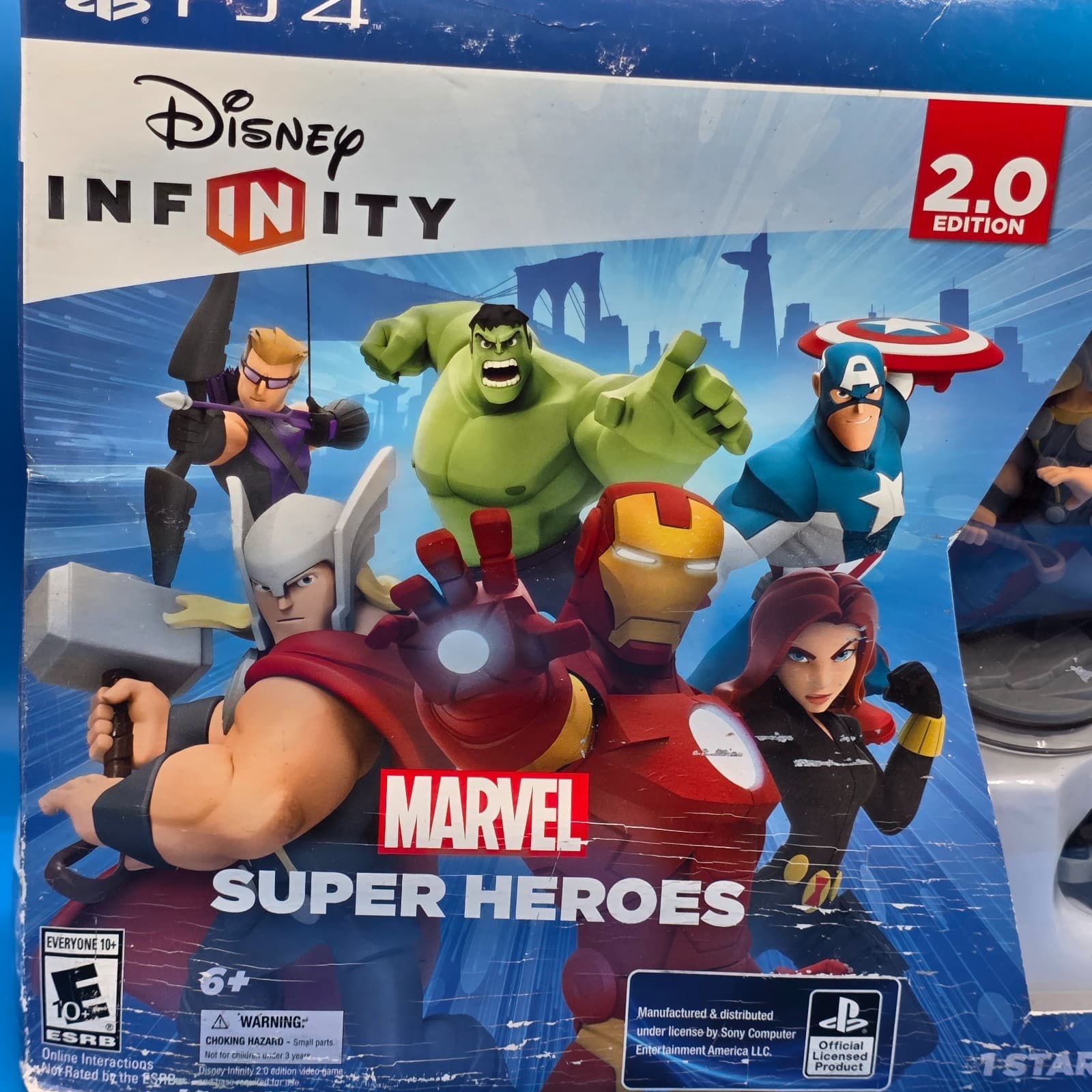 SEALED! Disney Infinity Marvel Super Heroes 2.0 Edition Starter Pack (PS4) New - Thumbnail 8