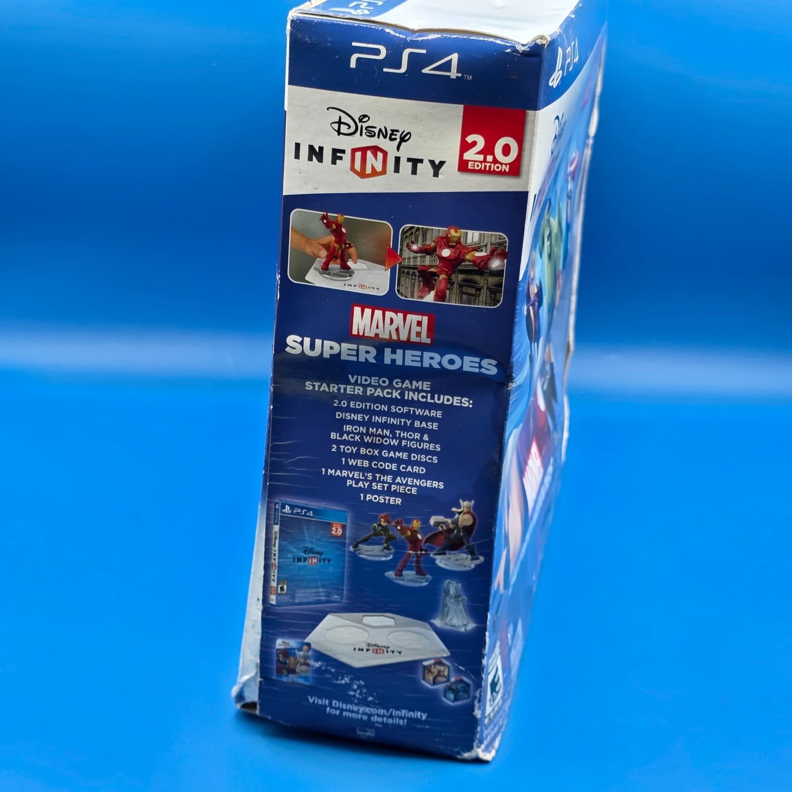 SEALED! Disney Infinity Marvel Super Heroes 2.0 Edition Starter Pack (PS4) New - Thumbnail 6