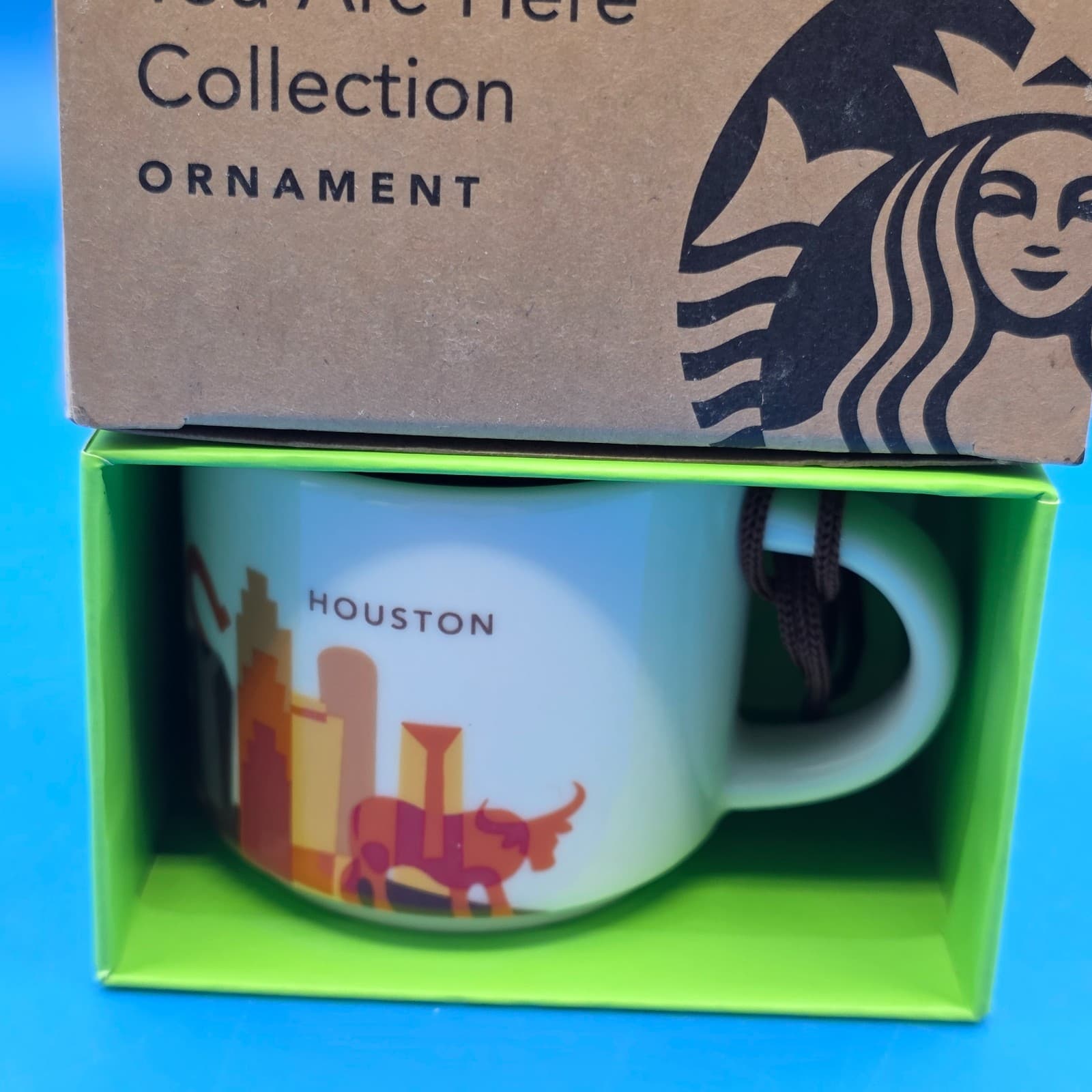 Starbucks Been There Series - HOUSTON 2oz Espresso Demitasse Ornament Mug - Thumbnail 3
