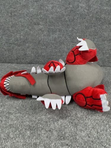 2014 Pokemon Center Japan 10” Groudon Plush Legendary Pokemon Nintendo Rare Fire - Thumbnail 6
