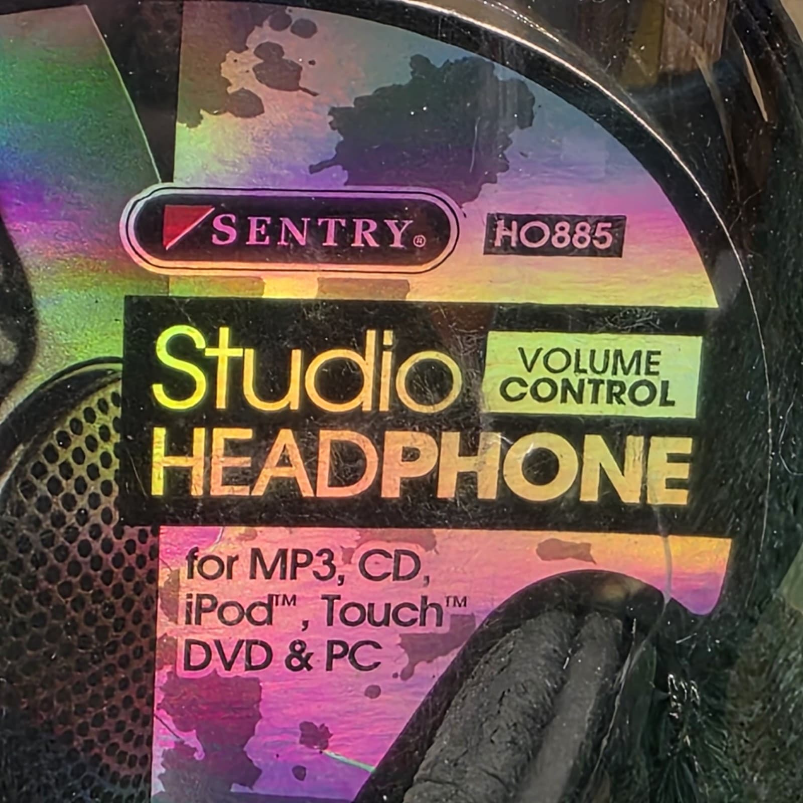 Sentry HO885 Studio Wired Stereo Headphones Professional Series- CD, MP3 SEALED - Thumbnail 2