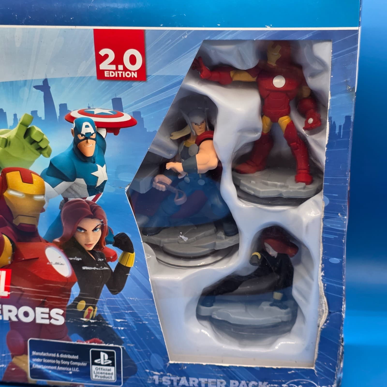SEALED! Disney Infinity Marvel Super Heroes 2.0 Edition Starter Pack (PS4) New - Thumbnail 9