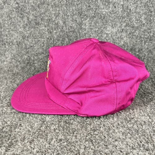 Vintage Crest McDonalds Snapback Trucker Hat Cap Purple Pink - Thumbnail 5