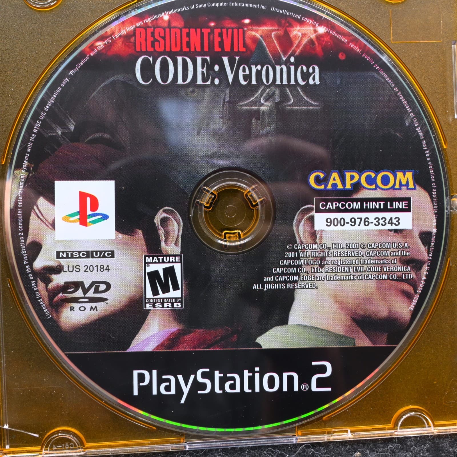 Resident Evil Code: Veronica X - Sony PlayStation 2 / PS2 - Disc Only - Thumbnail 2