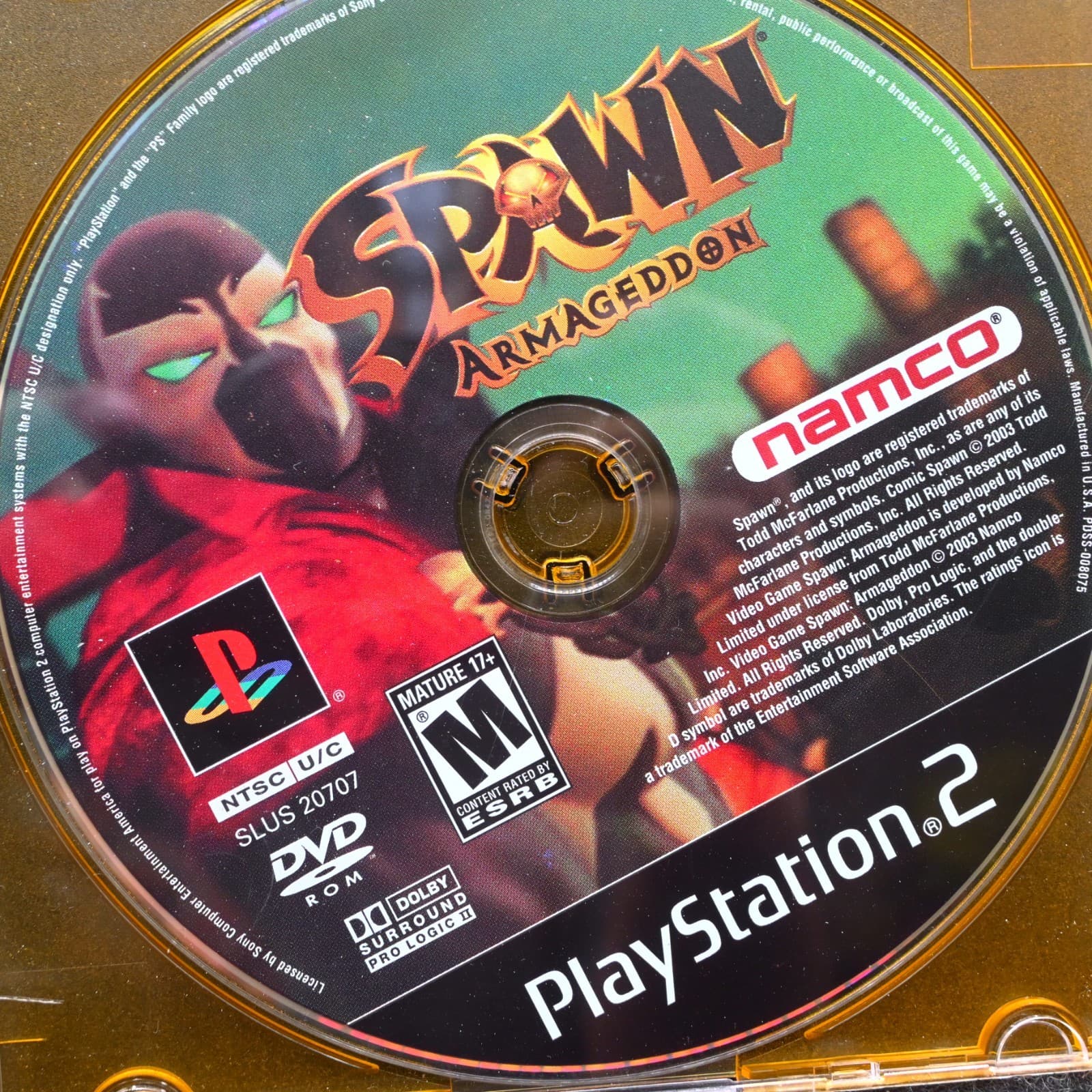 Spawn Armageddon (Playstation 2) PS2 Disc Only - Thumbnail 2
