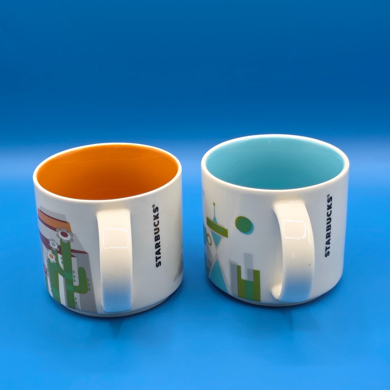 Starbucks Seattle & Arizona You Are Here Collection Series 14oz Coffee Mug Cup - Thumbnail 7