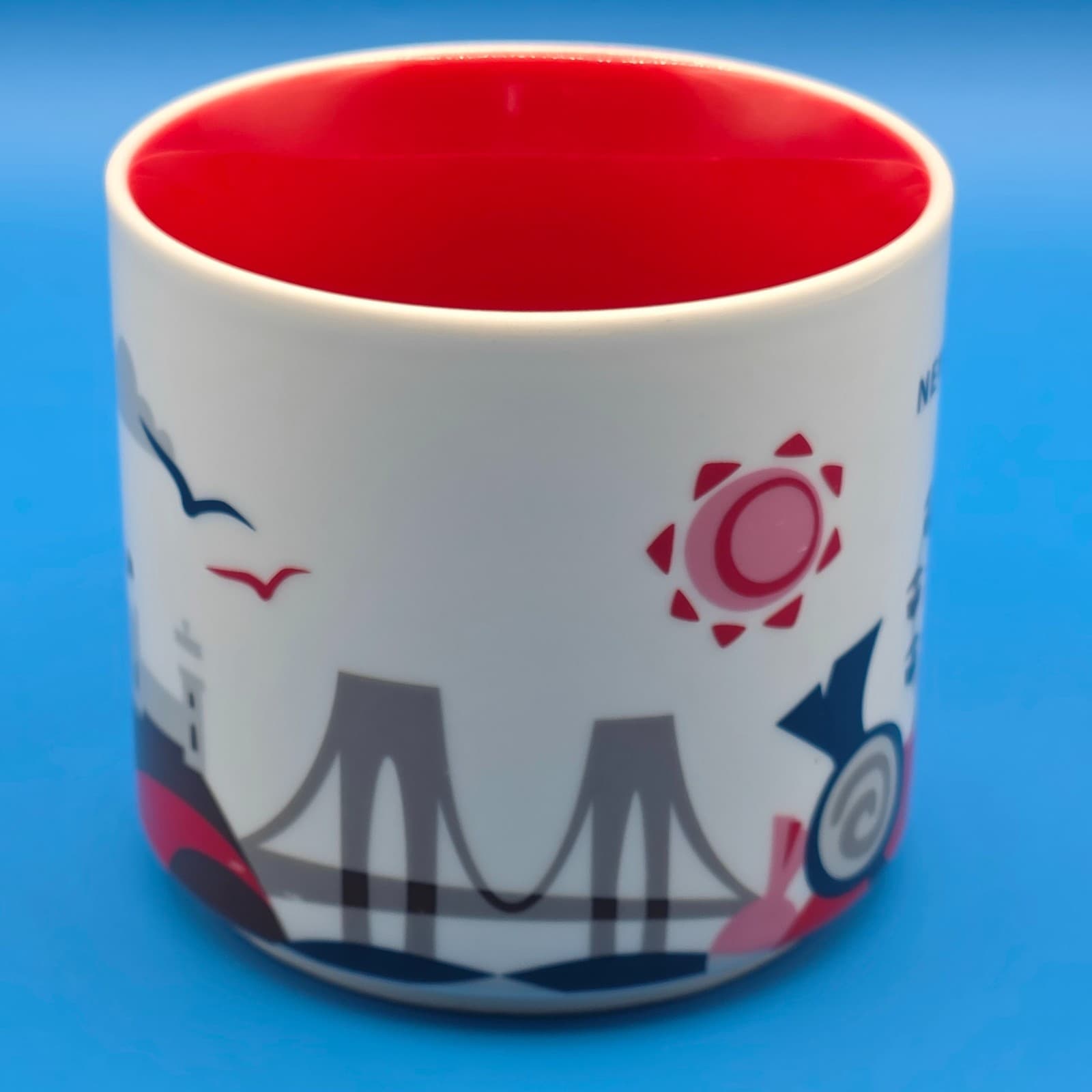 STARBUCKS New Jersey State Mug Collectible Coffee Cup You Are Here Collection - Thumbnail 2