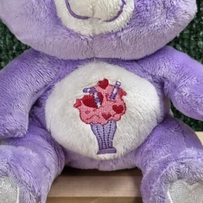 2005 Jakks Pacific Care Bear Celebration Collection Share Bear Plush - Thumbnail 2