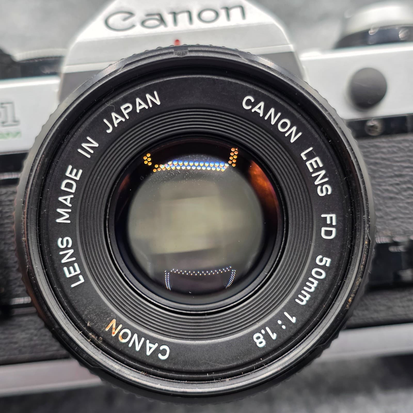 Canon AE-1 Program 35mm Film Camera w/ 50mm 1:1.8 Lens 790 - Thumbnail 3