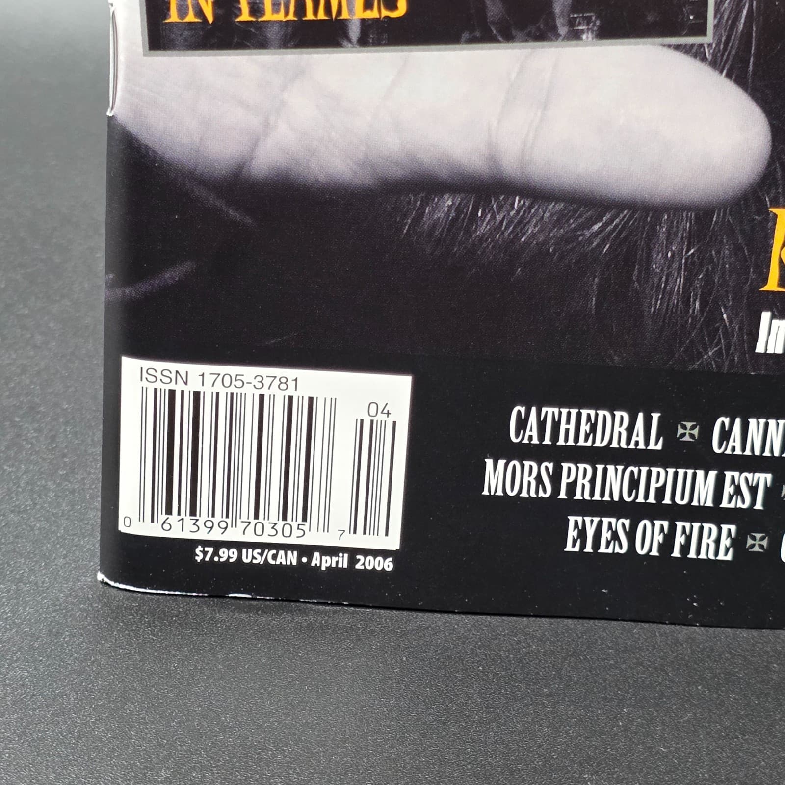 BW&BK MAGAZINE-BRAVE-KATAKLYSM-CATHEDRAL-AEROSMITH-SEPULTURA #94-April 2006 - Thumbnail 2