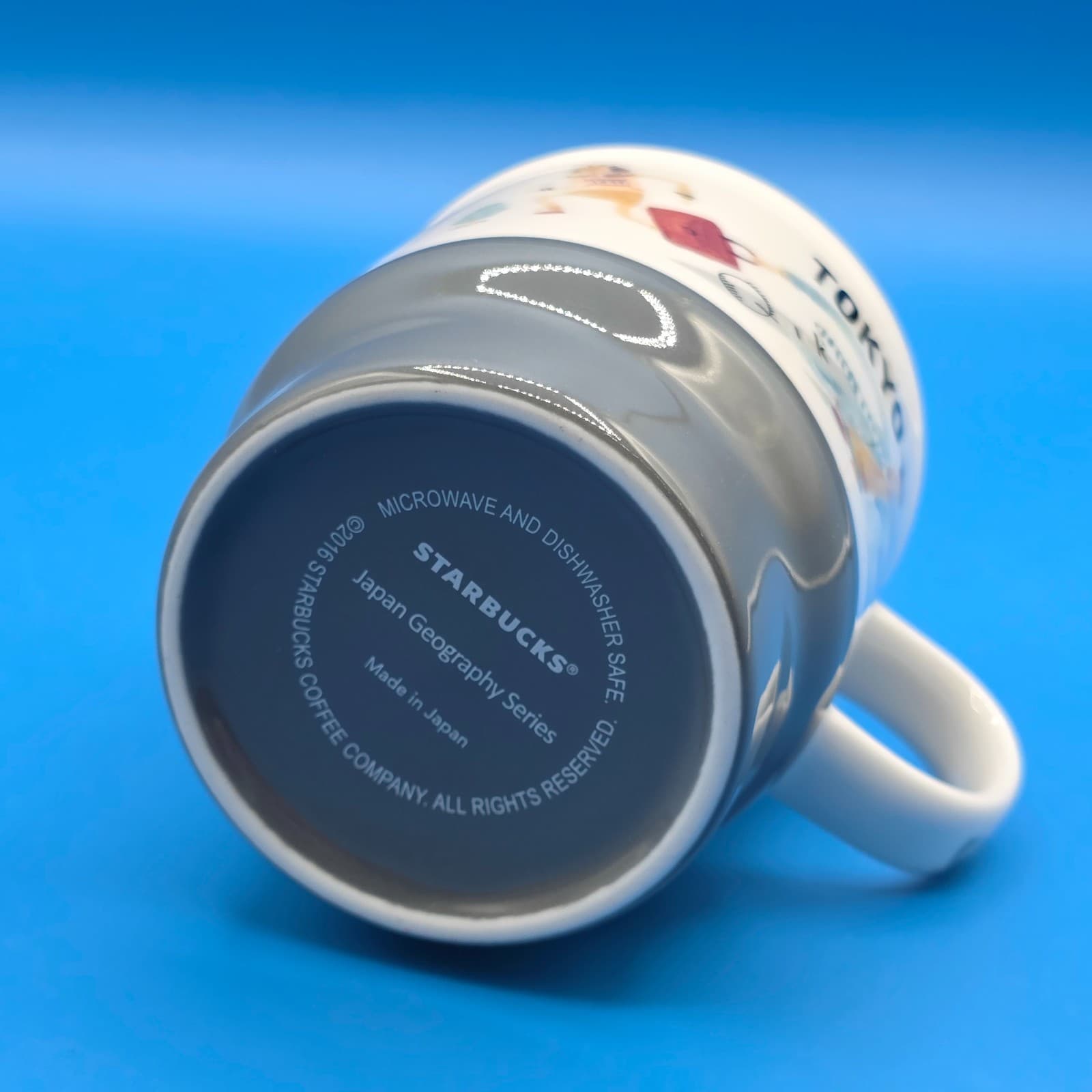 Starbucks Tokyo Japan Geography Series 2016 Stackable Coffee Mug - Thumbnail 4