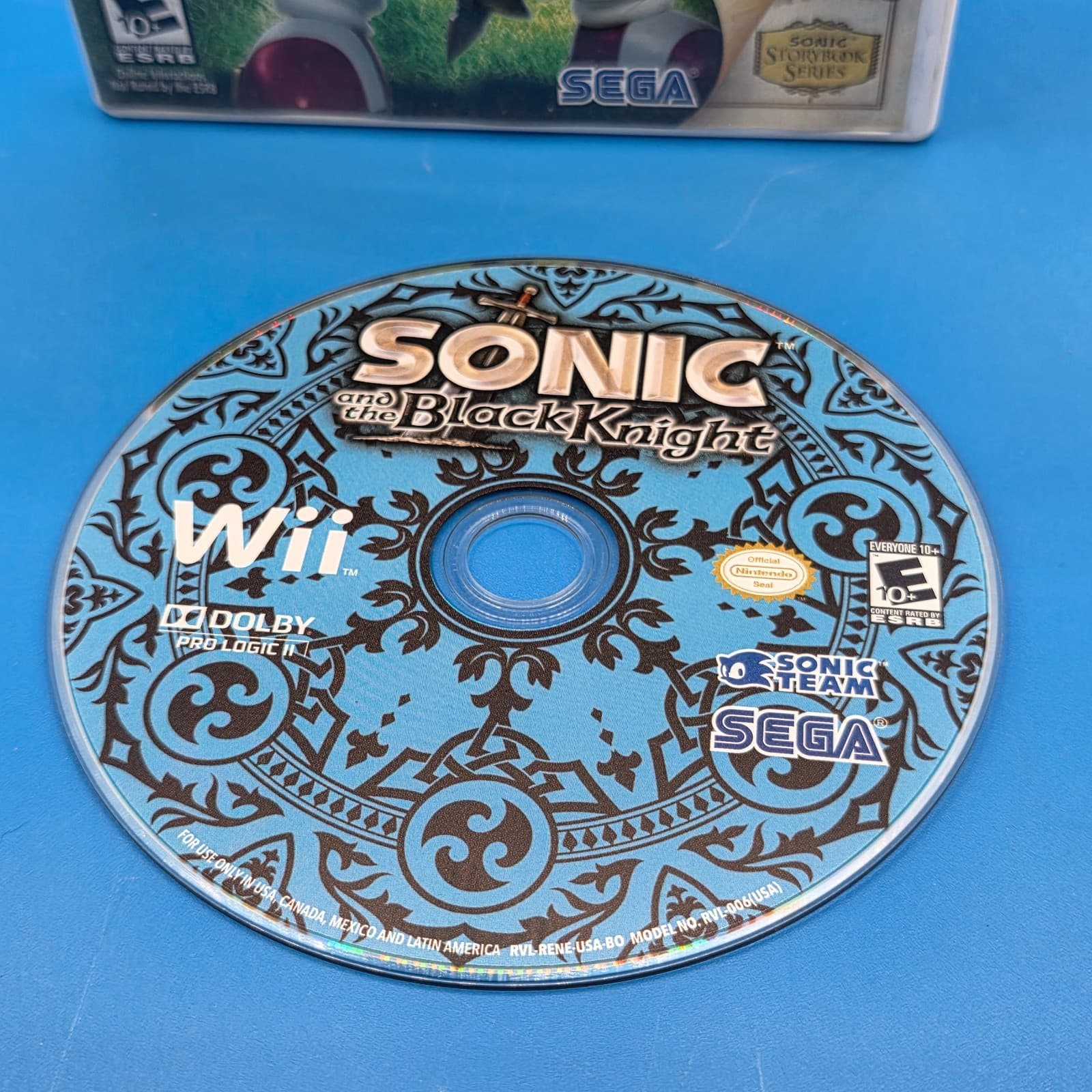 Sonic And The Black Knight (Nintendo Wii) - NO MANUAL - Thumbnail 3