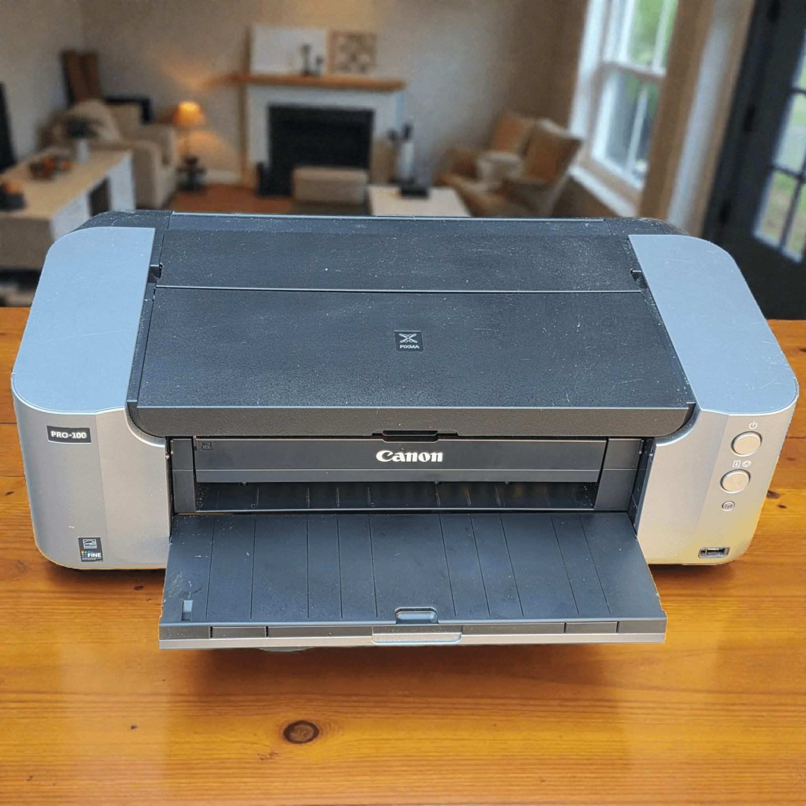 Canon PIXMA PRO-100 Inkjet Color Digital Photo Printer
