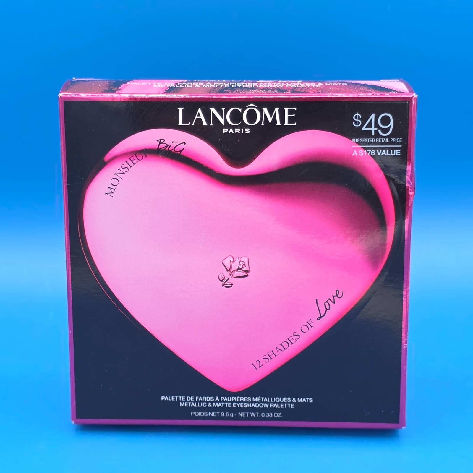Lancôme Monsieur Big 12 Shades Of Love Eyeshadow Palette. Discontinued
