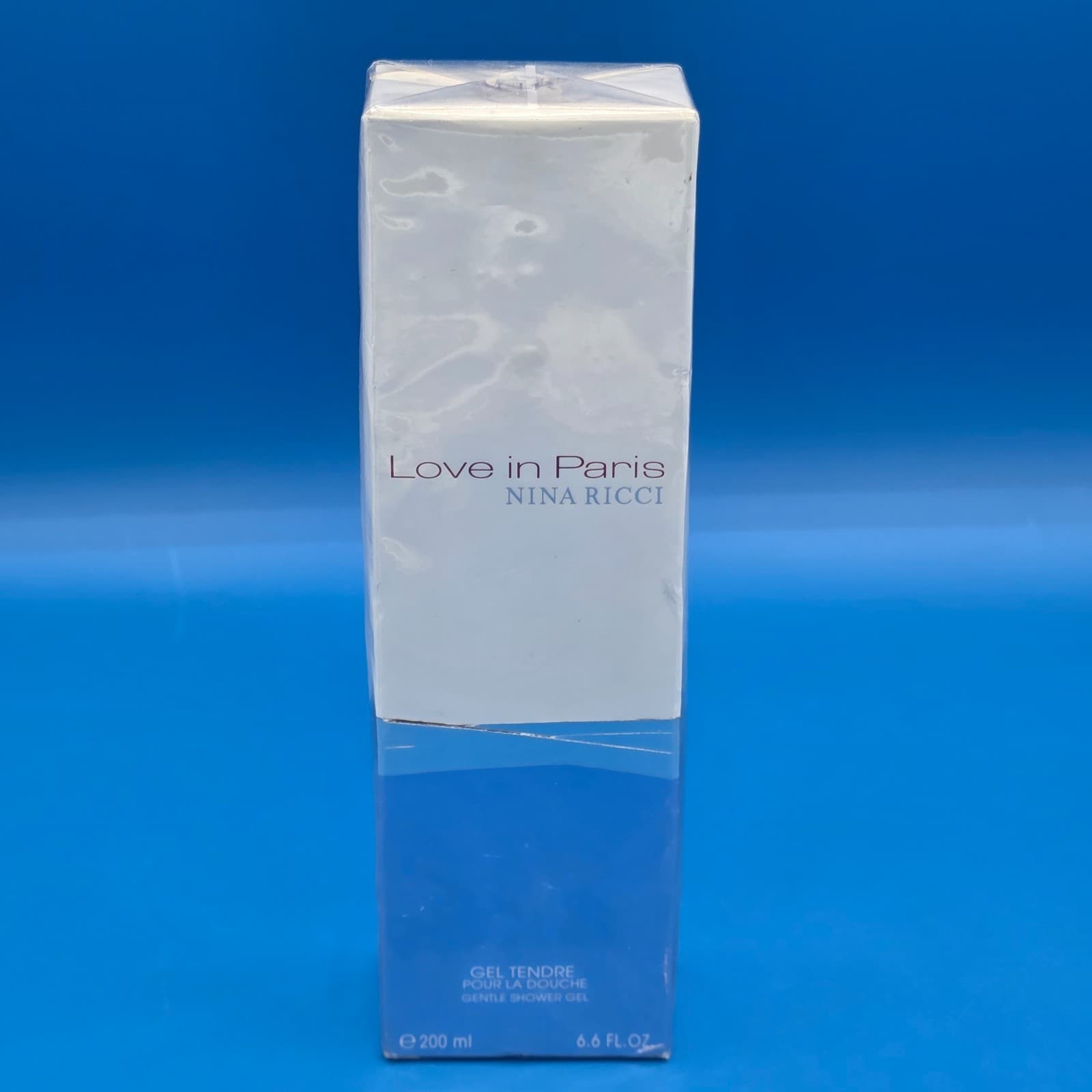 Parfums Nina Ricci LOVE IN PARIS Gentle Shower Gel 200 ml 6.6 oz NEW NIB Imperf.
