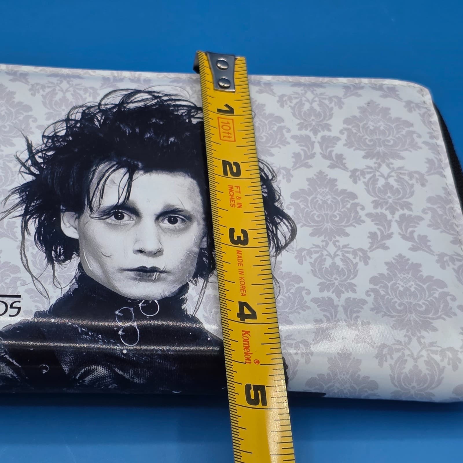 Rock Rebel Edward Scissorhands Black and White Women's Wallet - Thumbnail 3