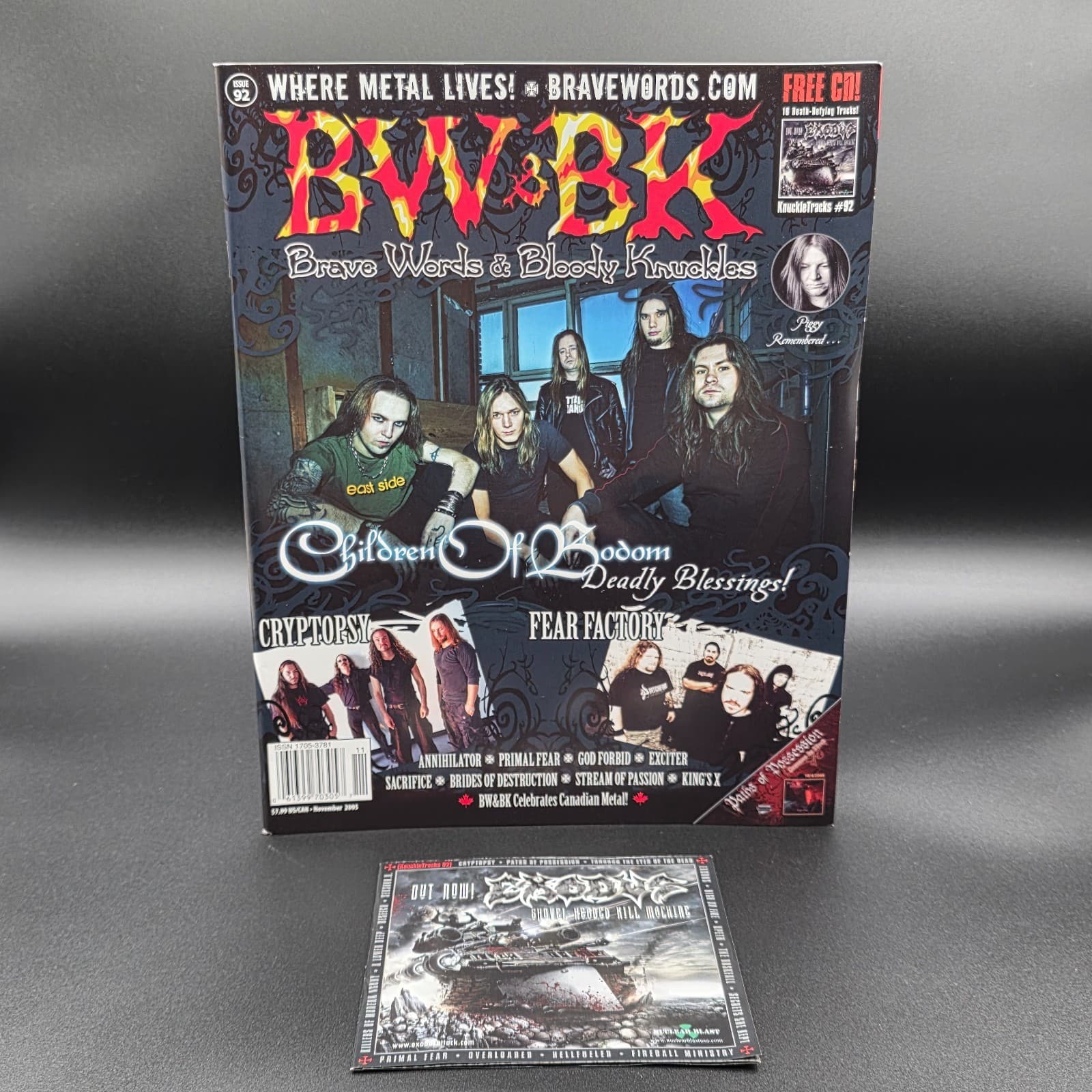 BW&BK - 92 - CD-CHILDREN OF BODOM - CRYPTOPSY-FEAR FACTORY-PRIMAL FEAR-EXCITER