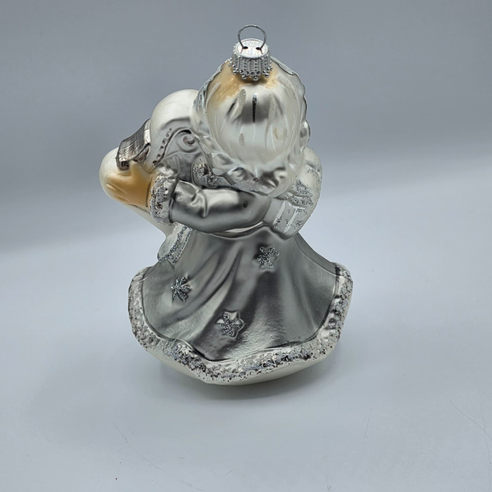 Vubtage Goebel Weihnacht Angel with Harp Glass Christmas Ornament Limited 5000 - Thumbnail 7