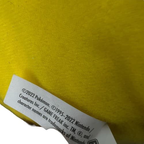 STAINED 2014 Toy Factory Jumbo 22” Pokemon Pikachu Bean Bag Plush - Thumbnail 11