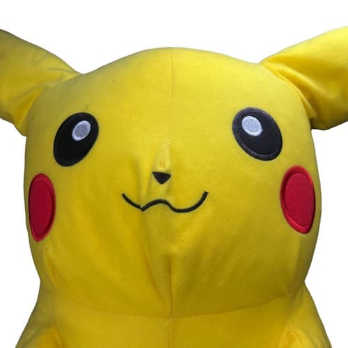 STAINED 2014 Toy Factory Jumbo 22” Pokemon Pikachu Bean Bag Plush - Thumbnail 2
