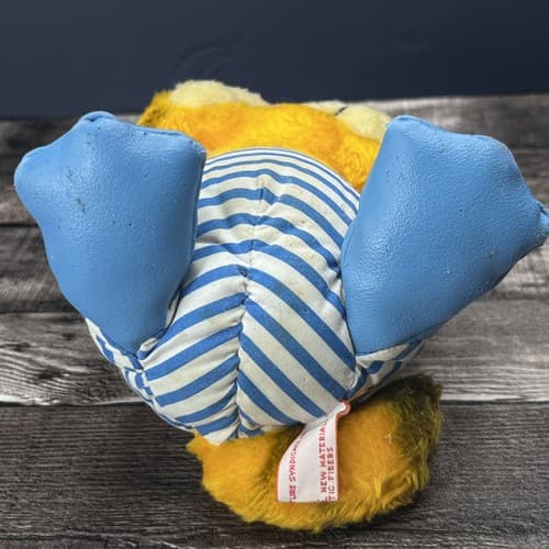 Vintage 1981 Garfield Cat Dakin 8.5" Plush Swim Suit Flippers Stuffed Animal - Thumbnail 6