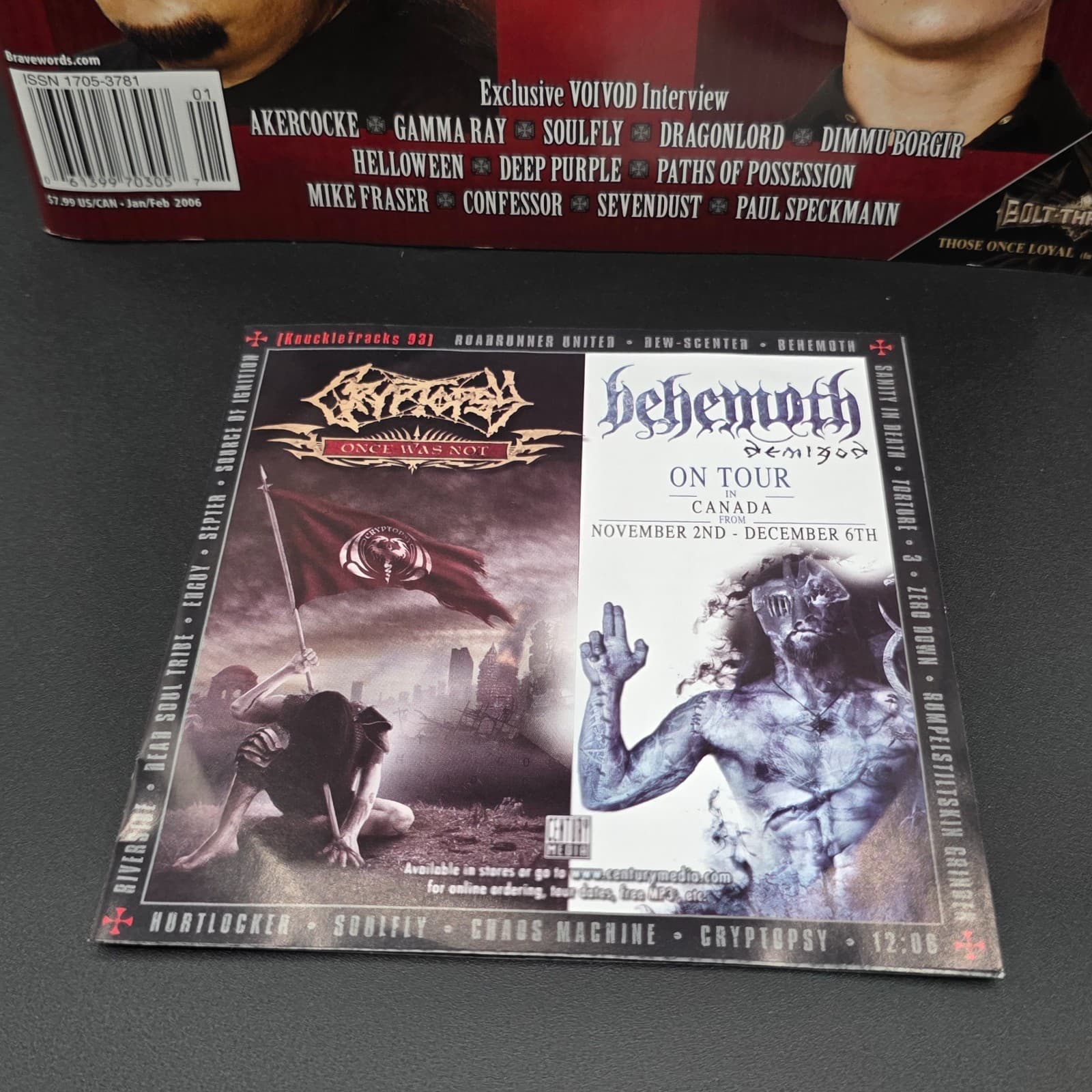BW & BK Magazine Jan/Feb 2006 w/ CD Road Runner United - Thumbnail 2