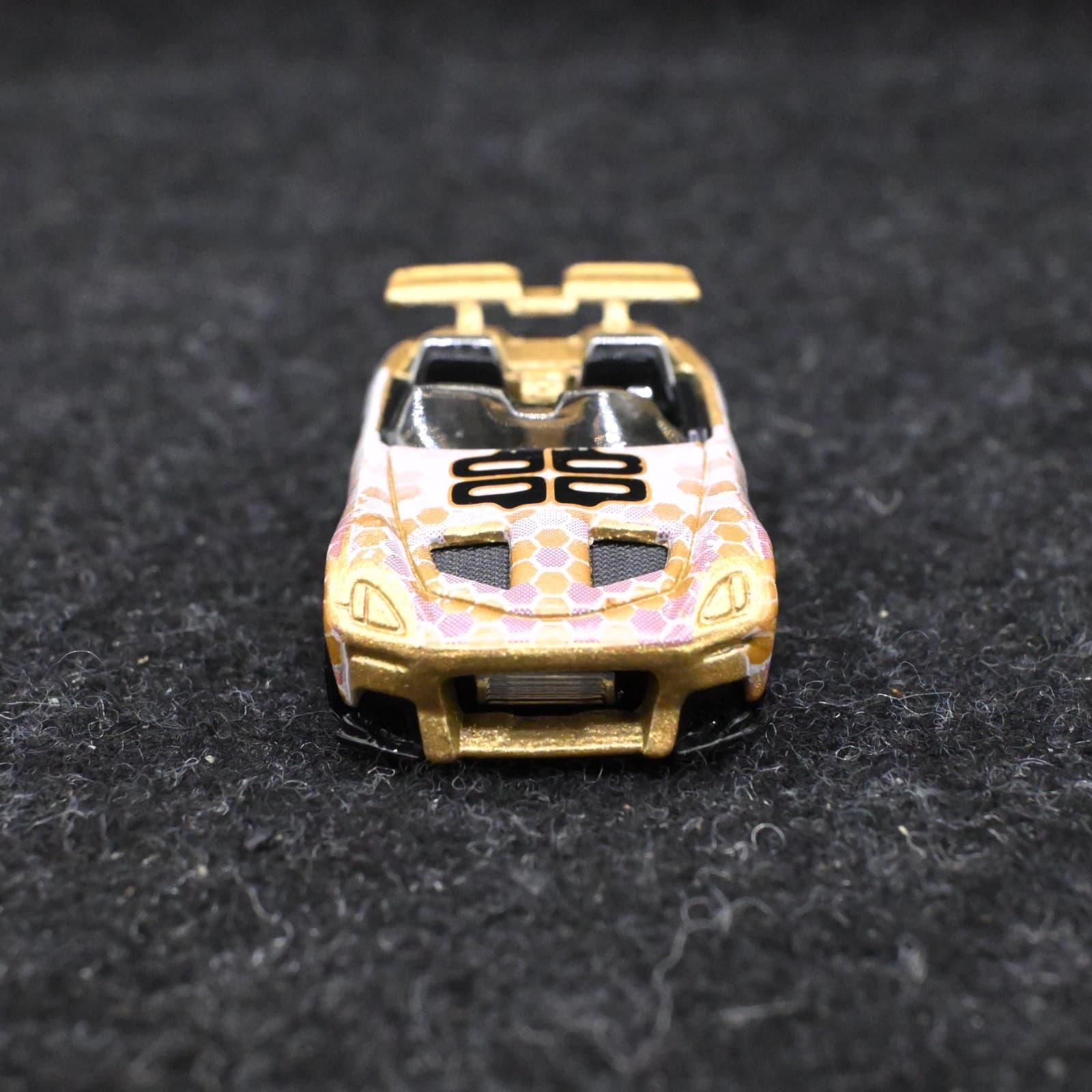 Hot Wheels Mattel 2001 Tantrum Convertible Car Diecast Bee Hive 1:64 Collectible - Thumbnail 2
