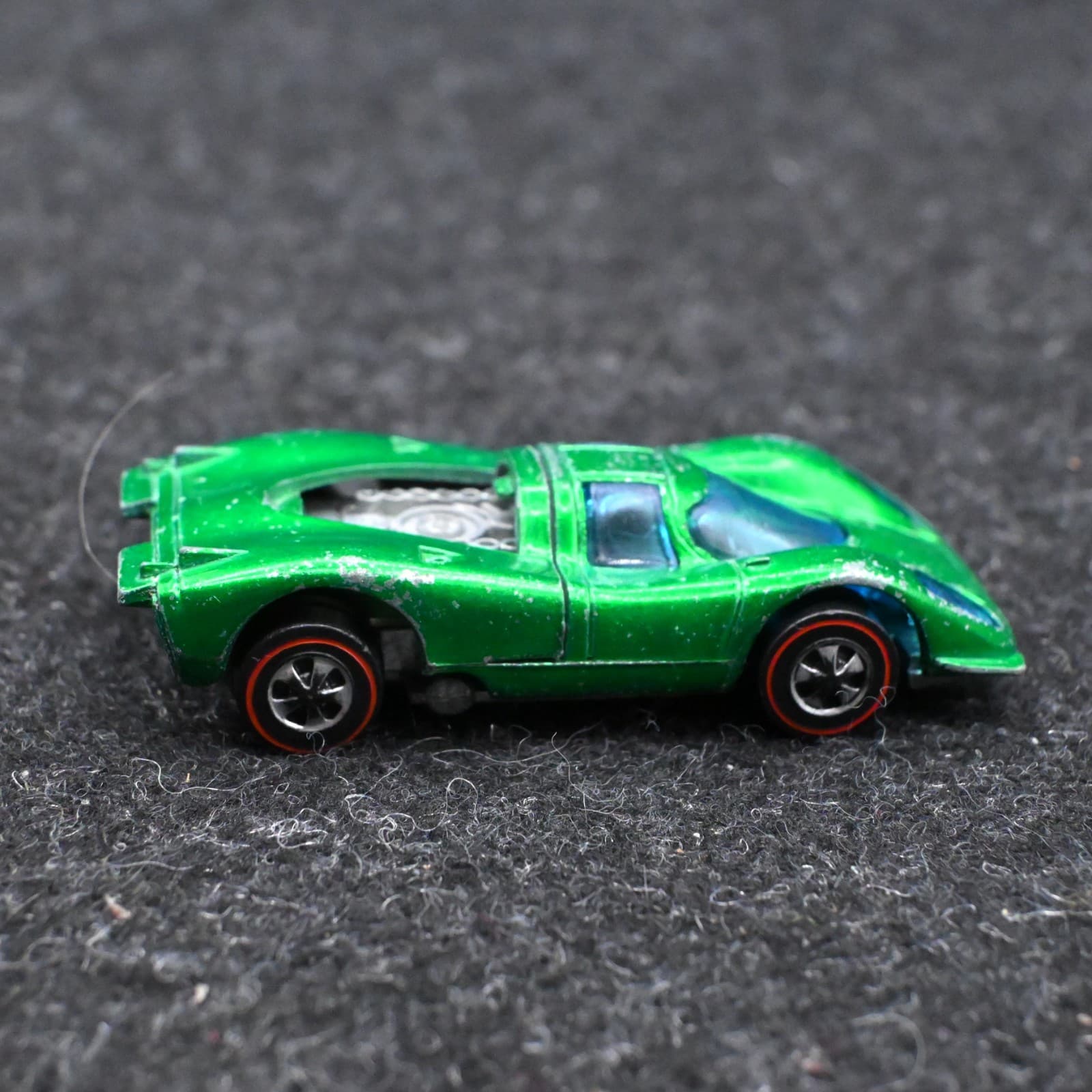 Hot Wheels Redline 1970 Porsche 917 Green Hong Kong - Thumbnail 3