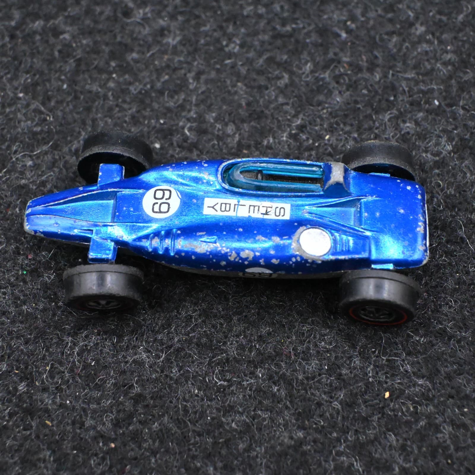 Hot Wheels Redline Shelby Turbine Blue Color 1969 Hong Kong - Thumbnail 2