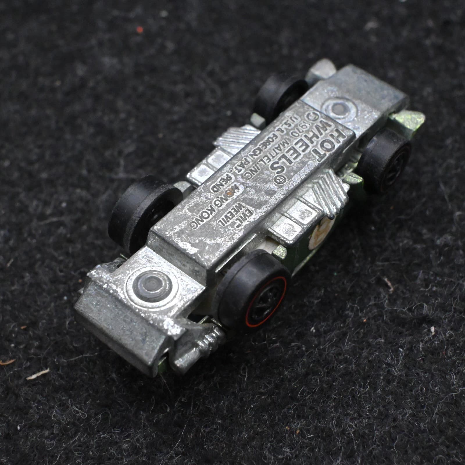 Hot Wheels Redline Evil Weevil Hong Kong 1970 Green - Thumbnail 8