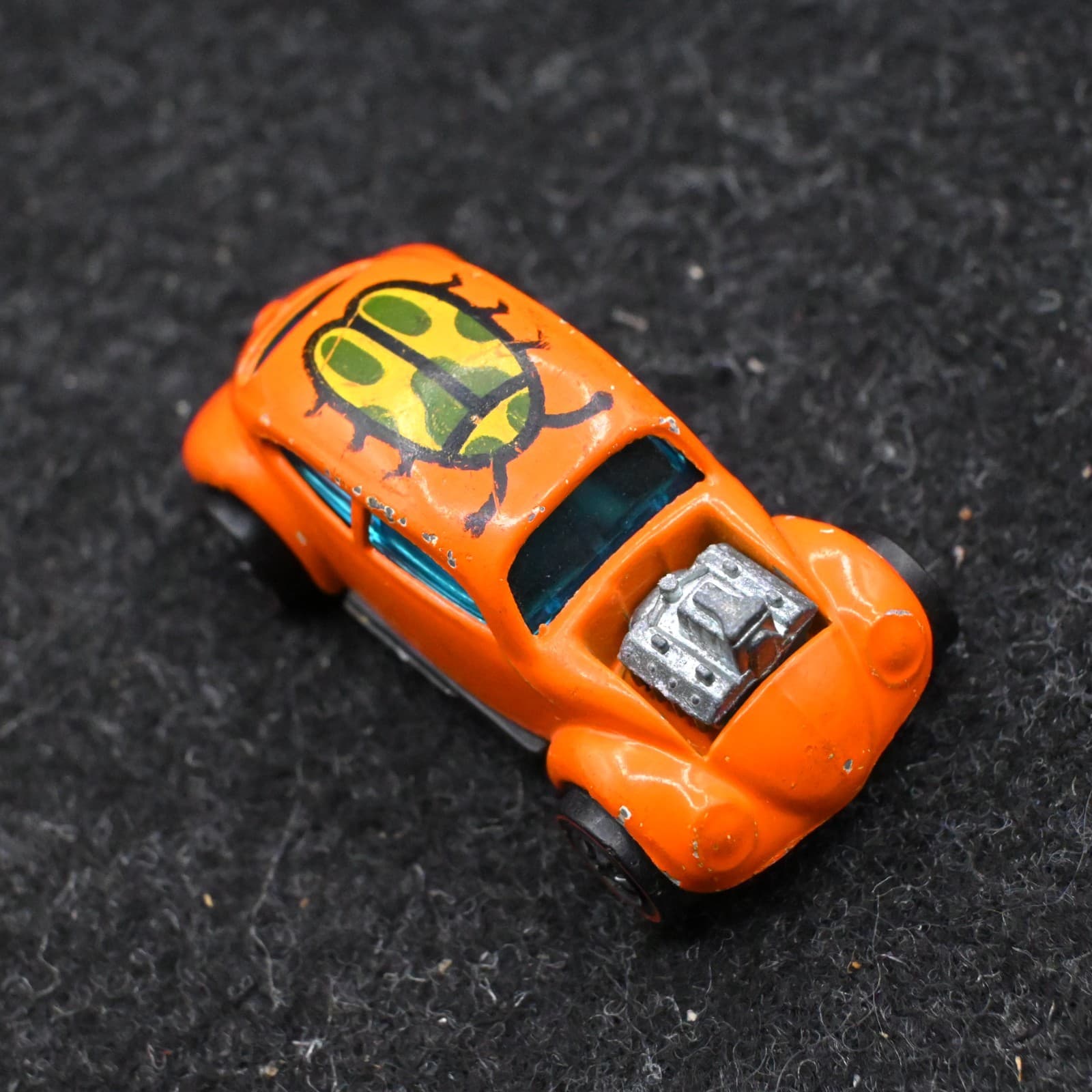 Hot Wheels Redline Wisconsin Toy Company VW Volkswagen Bug Orange Insect Roof - Thumbnail 6